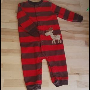 🌼18M Carter's Button up long sleeve pajamas